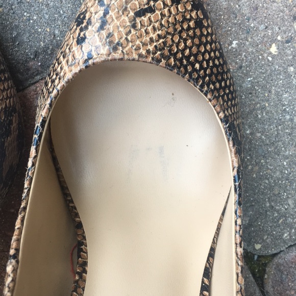 🎉 HOST PICK 🎉 Topshop heels snakeskin 38 - Picture 6 of 8